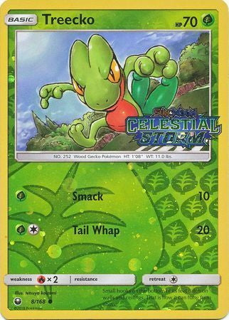Celestial Storm Treecko #8 Stamped Promo